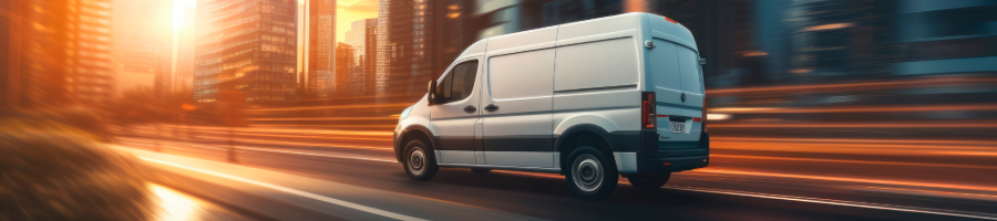 Delivery van