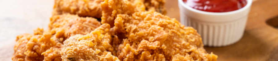Fried chicken takeaway