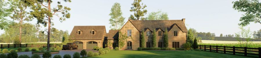 House and garage